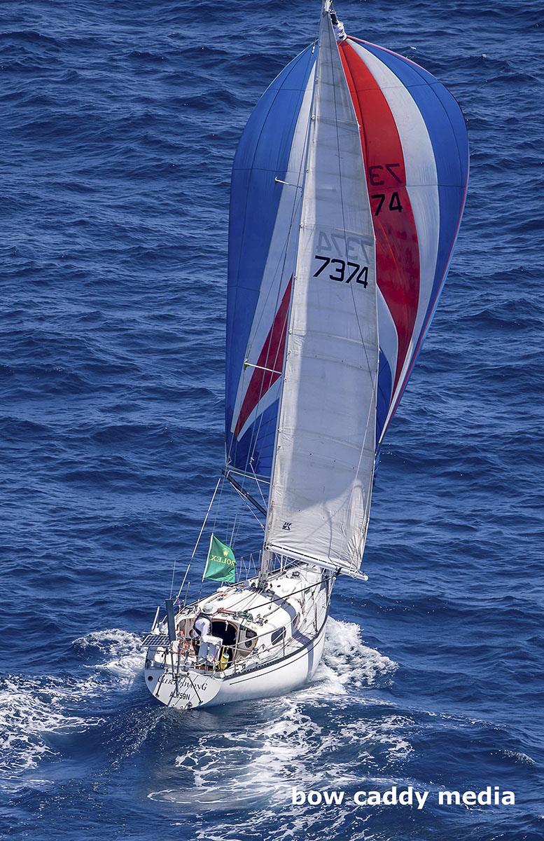 Currawong - Two-Handed in the 2022 Sydney Hobart race photo copyright Bow Caddy Media taken at Cruising Yacht Club of Australia and featuring the IRC class