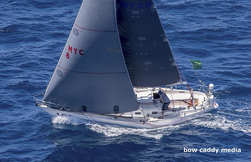 Crux - Two-Handed in the 2022 Sydney Hobart race photo copyright Bow Caddy Media taken at Cruising Yacht Club of Australia and featuring the IRC class