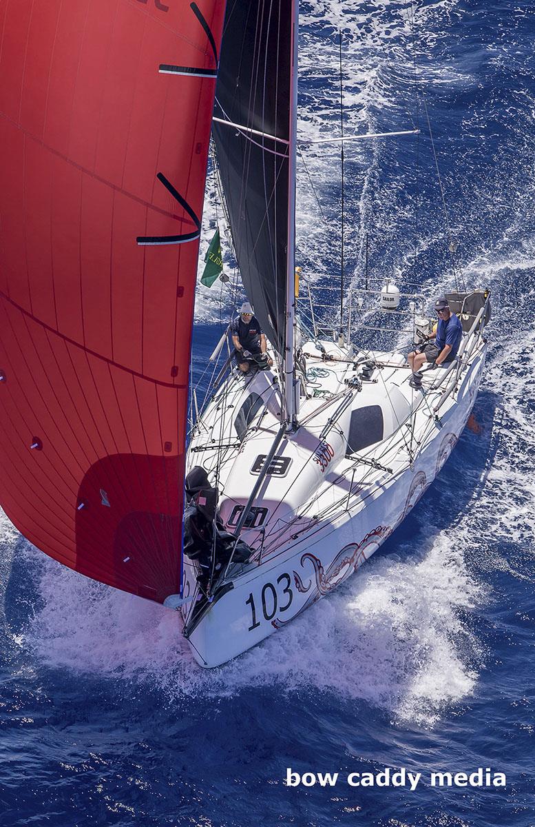 Kraken III - Two-Handed in the 2022 Sydney Hobart race photo copyright Bow Caddy Media taken at Cruising Yacht Club of Australia and featuring the IRC class