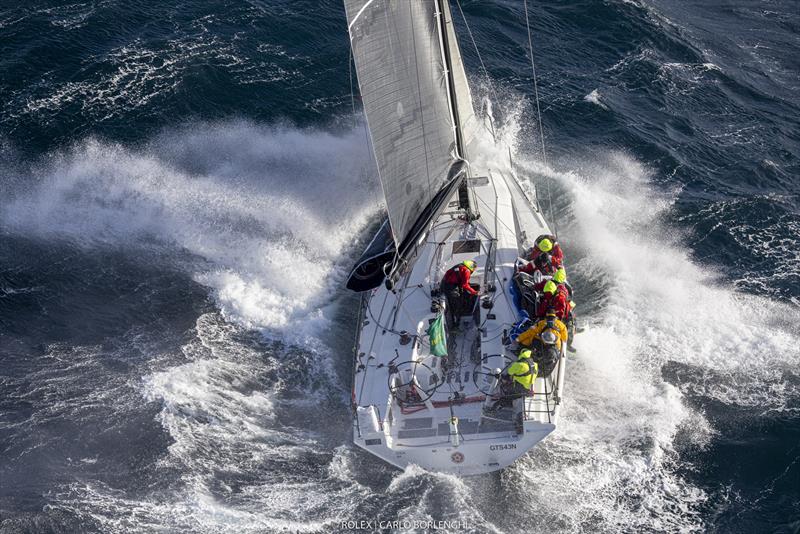 Alegria Republic (Rodney Jones QLD) - Ker Sydney GTS43) - 2022 Rolex Sydney Hobart photo copyright Carlo Borlenghi taken at Cruising Yacht Club of Australia and featuring the IRC class