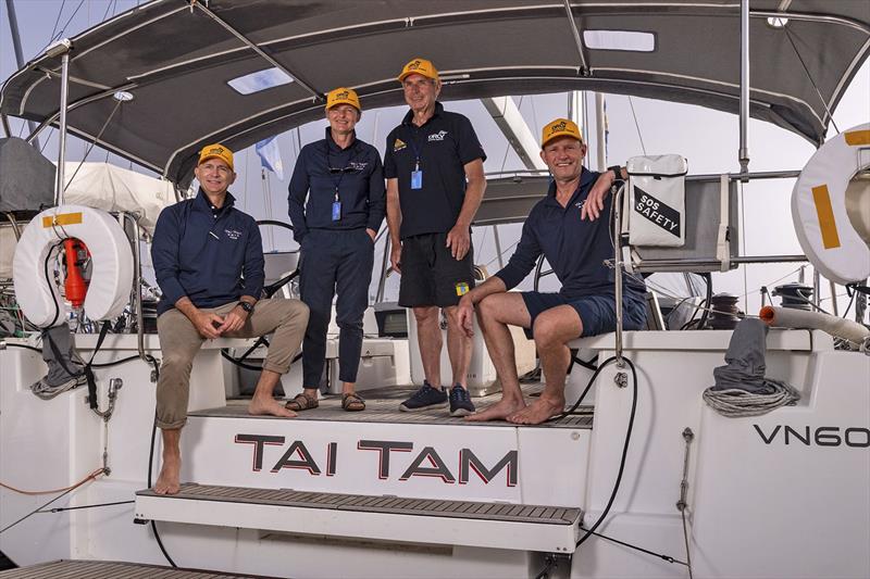 Jeremy Cooper RHS will skipper his first Westcoaster onboard Tai Tam photo copyright Michael Currie taken at Ocean Racing Club of Victoria and featuring the IRC class