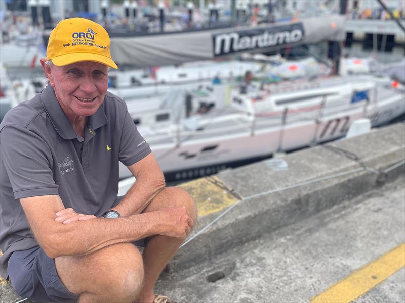 Michael Spies, skipper of Maritimo, regards the Melbourne to Hobart Yacht Race one of the world's greatest ocean races photo copyright Jane Austin taken at Ocean Racing Club of Victoria and featuring the IRC class