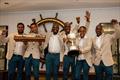 Cape2rio race winners' celebration © Alec Smith