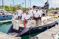 Happy sailors arriving in Bermuda! © Fran Grenon / Spectrum Photo