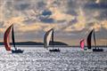 Panache, Mojito, Joskin and Finally heading offshore to the next mark - Pwllheli Autumn Challenge Series week 4 © Peter Sinclair Gill