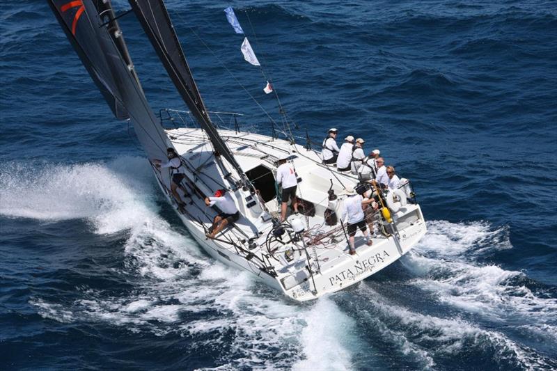 Racing in IRC One - Andrew Hall's British Lombard 46 Pata Negra - RORC Transatlantic Race photo copyright Tim Wright/Photoaction.com taken at Royal Ocean Racing Club and featuring the IRC class