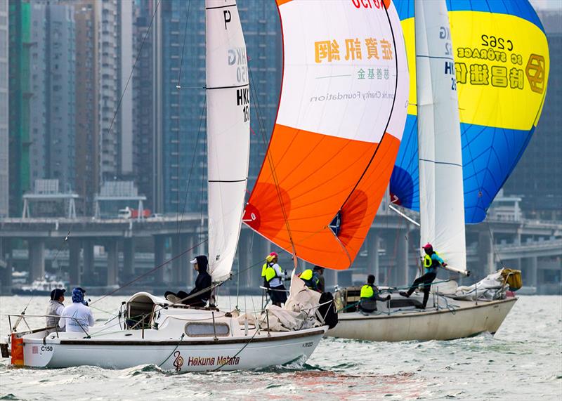 One Global HKRNVR Memorial Vase photo copyright RHKYC/ Guy Nowell taken at Royal Hong Kong Yacht Club and featuring the IRC class