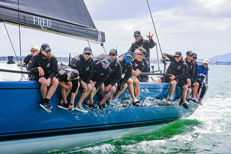 Smuggler chased Zen throughout the race - Festival of Sails - photo © Salty Dingo