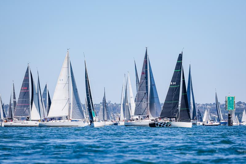 Slow motion in light air on Day 2 at the Festival of Sails  - photo © Salty Dingo