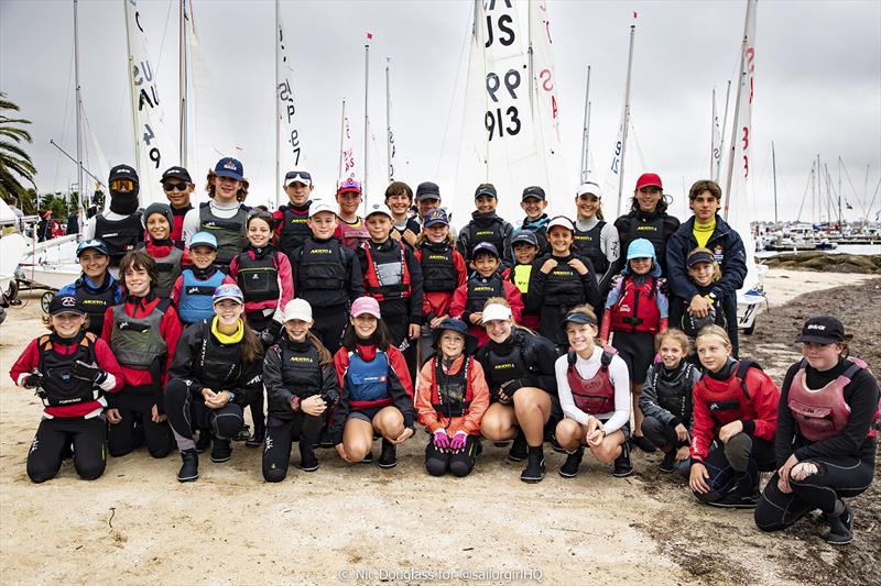 OTB Youth Classes at Festival of Sails photo copyright Nic Douglass @sailorgirlHQ taken at Royal Geelong Yacht Club and featuring the IRC class