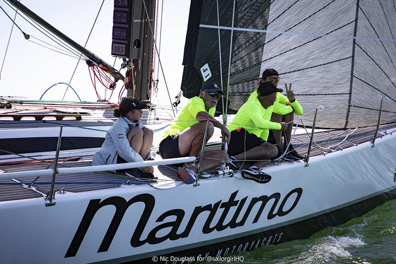 Maritimo 11 - the Schumacher 54 photo copyright Nic Douglass @sailorgirlHQ taken at Royal Geelong Yacht Club and featuring the IRC class