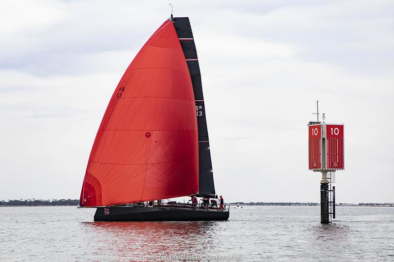 Scarlet Runner the Carkeek 43 - photo © Nic Douglass @sailorgirlHQ