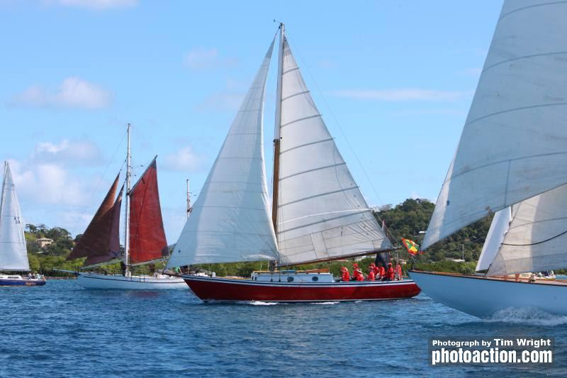 2023 Pure Grenada Sailing Week day 1 photo copyright Tim Wright / www.photoaction.com taken at  and featuring the IRC class