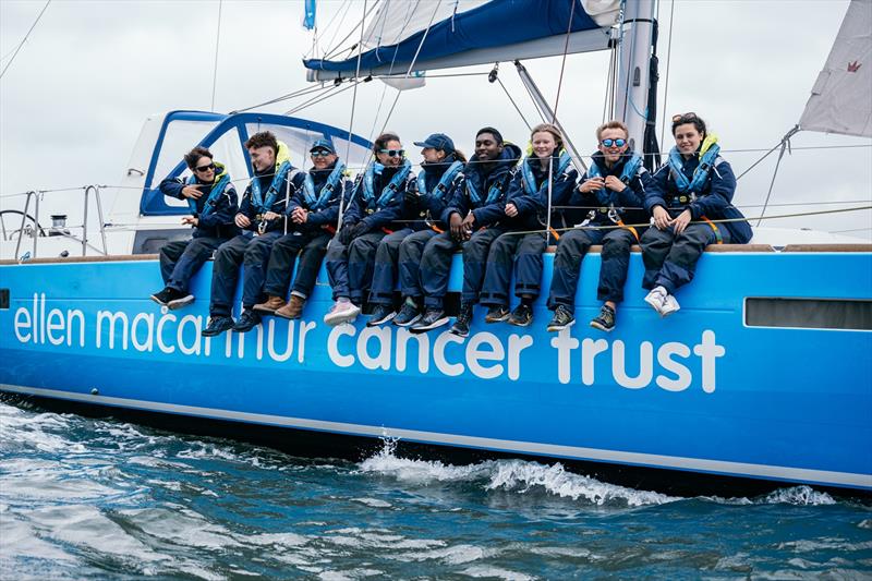 Ancasta and Ellen MacArthur Cancer Trust inspiring brighter futures after cancer photo copyright Martin Allen Photography taken at  and featuring the IRC class