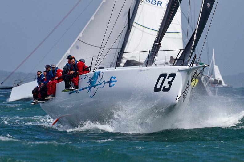 RORC Commodore James Neville's HH42 Ino XXX (GBR) - RORC Nelson's Cup Series photo copyright Rick Tomlinson taken at Royal Ocean Racing Club and featuring the IRC class