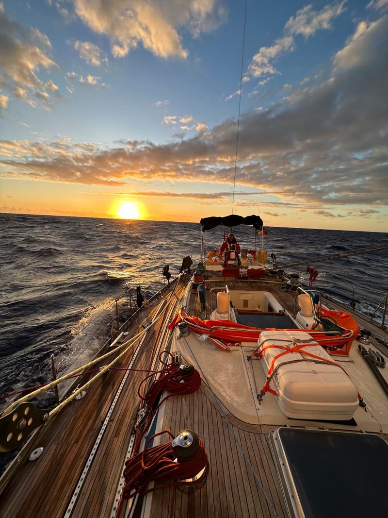 The Cape Town based AllSpice Yachting will cross the Atlantic to Europe where she will stay for a short refit before entering the 50th Fastnet Race prior to the OGR start - photo © Allspice Yachting