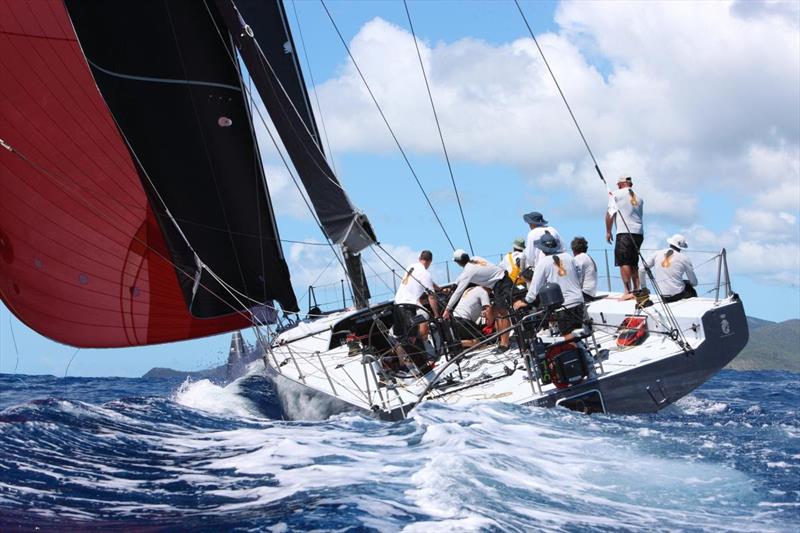 RORC Vice Commodore Eric de Turckheim's NMD54 Teasing Machine (FRA) on Day Two of the RORC Nelson's Cup Series in Antigua - photo © Tim Wright / www.photoaction.com