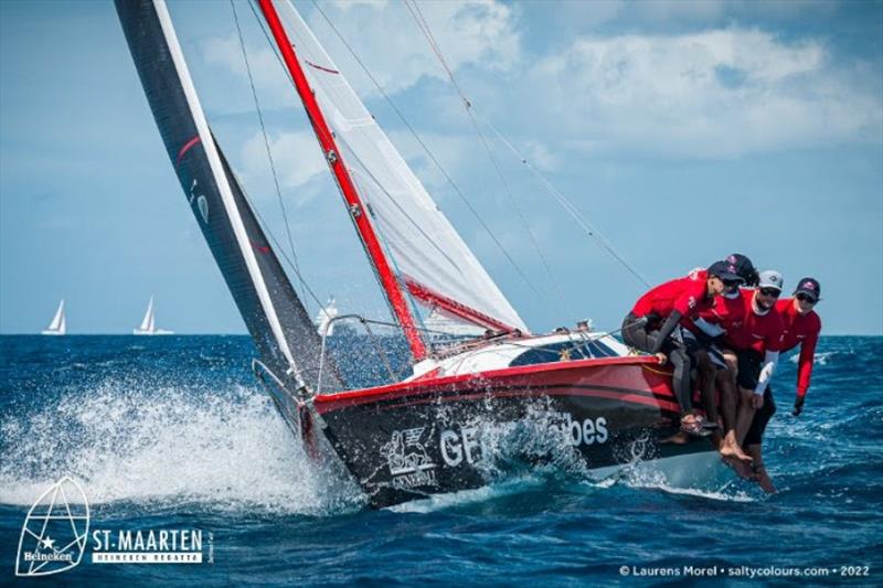 GFA Caraibes races in the highly competitive sportsboat class, and took second in class in 2022, despite having the most first place wins throughout the Regatta photo copyright Laurens Morel taken at Sint Maarten Yacht Club and featuring the IRC class