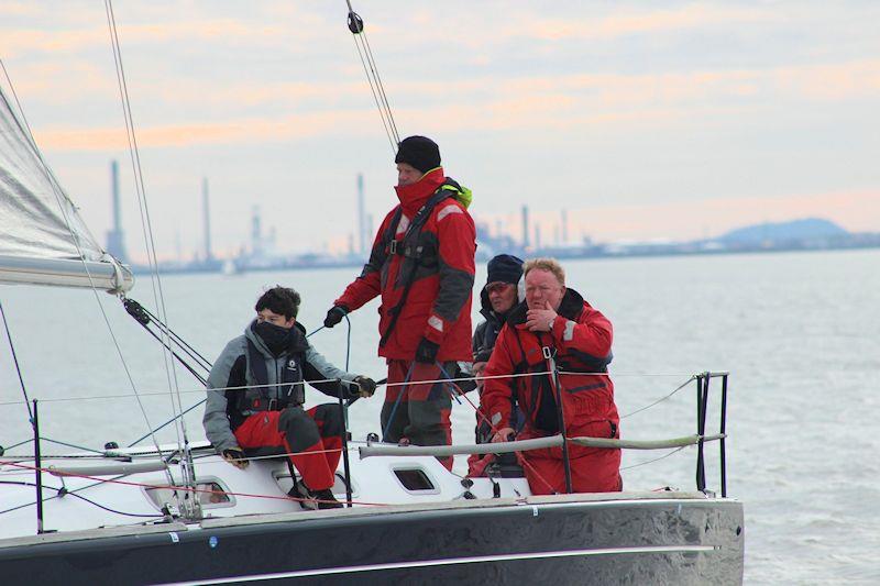 Liverpool YC Brass Monkey Series race 5 - photo © Alistair Roaf