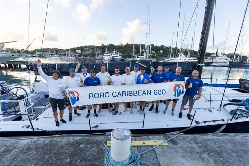 Pyewacket 70 takes Monohull Line Honours in the RORC Caribbean 600 - photo © Arthur Daniel