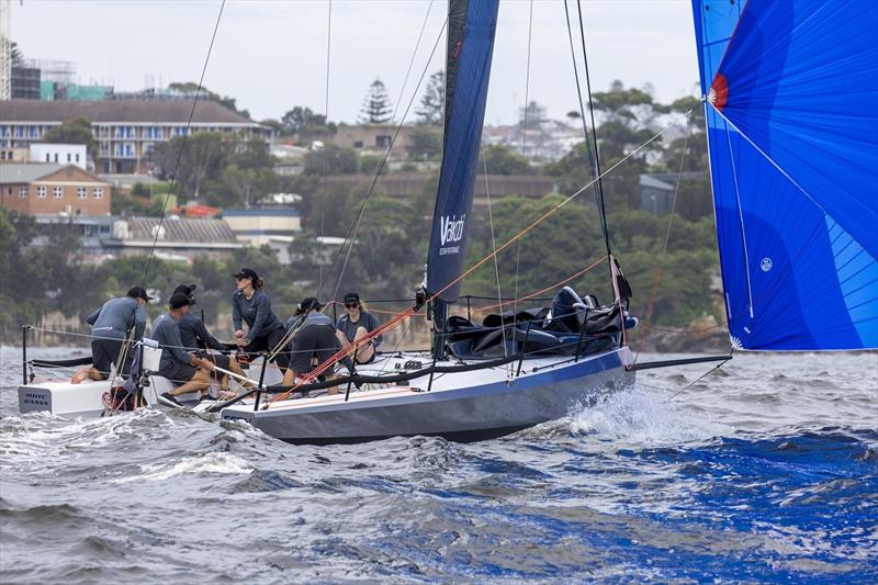 The previous Kukukerchu blasting aroud the course last year - Sydney Harbour Regatta - photo © Andrea Francolini