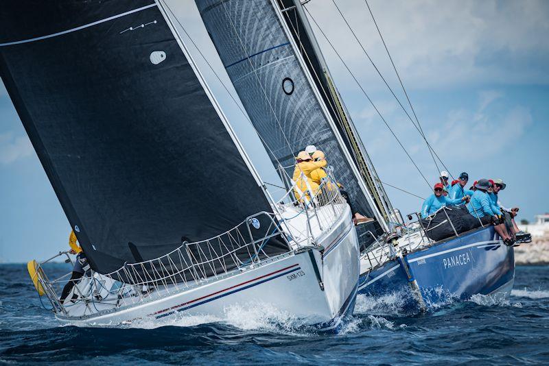 Esperance and Panacea in CSA6 - St. Maarten Heineken Regatta day 1 photo copyright Laurens Morel / www.saltycolours.com taken at Sint Maarten Yacht Club and featuring the IRC class