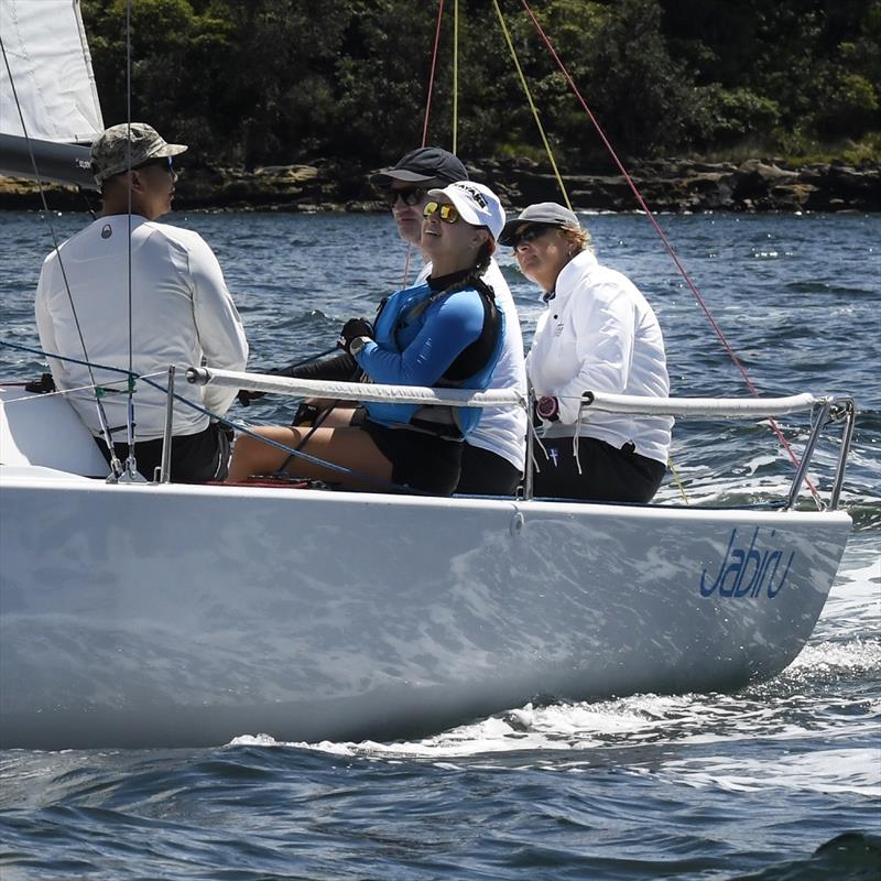 Karyn Gojnich (right) and crew on Jabiru - Nautilus Marine Insurance Sydney Harbour Regatta - photo © Marg Fraser-Martin