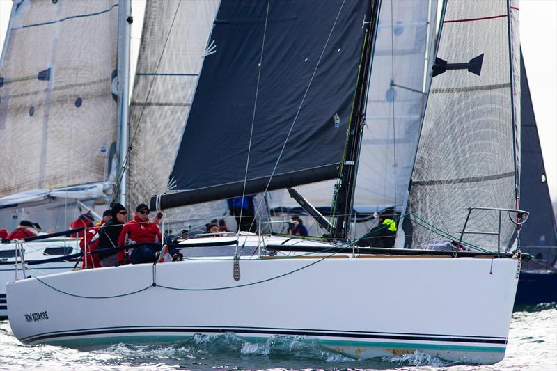 How Bizarre among the favourites - King Island Race photo copyright Bruno Cocozza taken at Ocean Racing Club of Victoria and featuring the IRC class