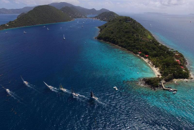 Enjoying racing in the beautiful waters of the BVI  - photo © Alastair Abrehart / Broadsword Communications