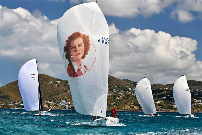 CSA Class 3 (l-r) Smile & Wave, Flying Jenny, M2 and Adrenalin on day 1 of the 49th St. Thomas International Regatta - photo © Dean Barnes