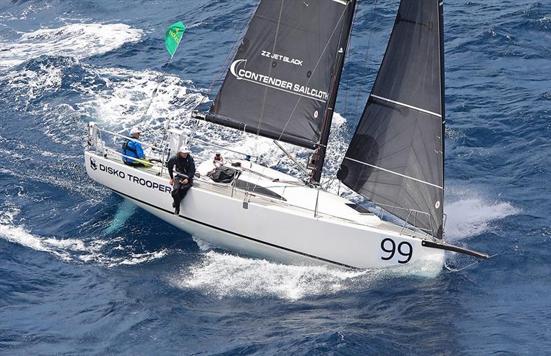 Disko Trooper Contender Sailcloth will be sailed double-handed - Pittwater to Coffs Harbour Yacht Race  - photo © Bow Caddy Media