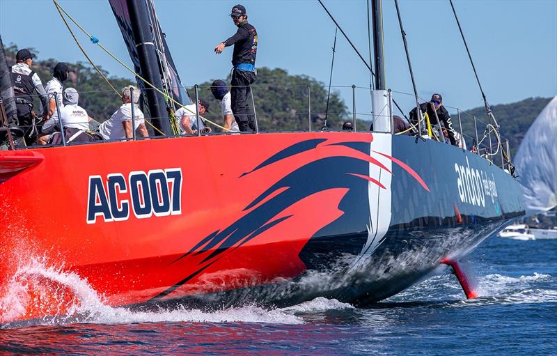 Andoo Comanche missed the record - Pittwater to Coffs Harbour Yacht Race photo copyright Bow Caddy Media taken at Royal Prince Alfred Yacht Club and featuring the IRC class