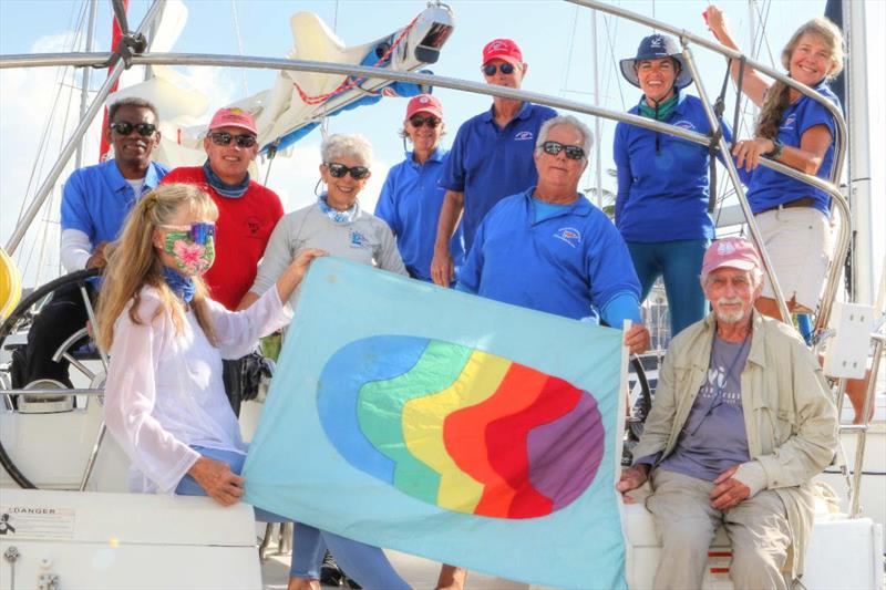 Dr. Robin Tattersall, racing on Makin Memories, a Sunsail 41 - BVI Spring Regatta & Sailing Festival - photo © Ingrid Abery / www.ingridabery.com