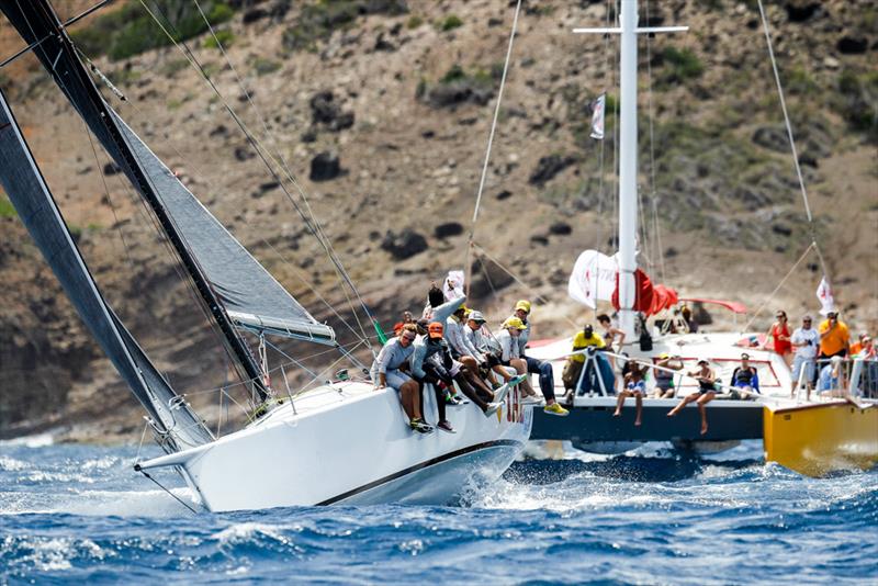 Chase the Race on board a Wadadli Cats photo copyright Antigua Sailing Week taken at Antigua Yacht Club and featuring the IRC class