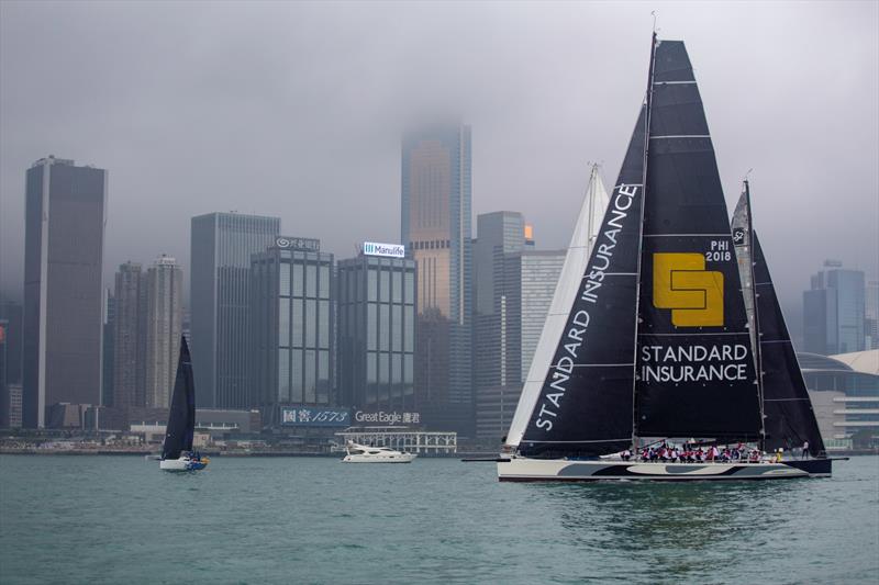 Standard Insurance Centennial 5 - Rolex China Sea Race 2023, day 1 photo copyright RHKYC taken at Royal Hong Kong Yacht Club and featuring the IRC class