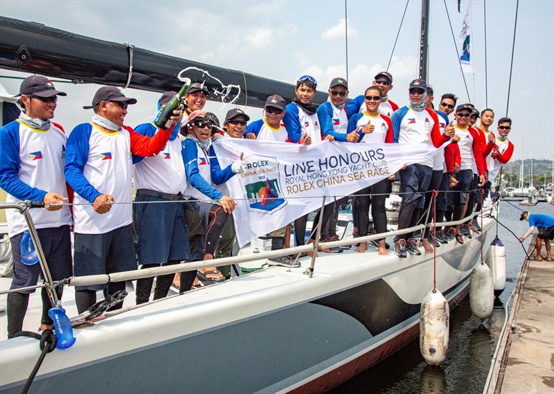 Rolex China Sea Race 2023 - Day 3: Standard Insurance Centennial 5 claims Line Honours photo copyright Rolex / Daniel Forster taken at Royal Hong Kong Yacht Club and featuring the IRC class