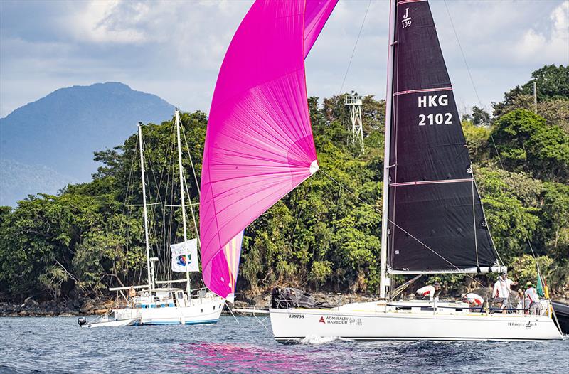 Whiskey Jack - Rolex China Sea Race 2023 photo copyright Rolex / Daniel Forster taken at Royal Hong Kong Yacht Club and featuring the IRC class