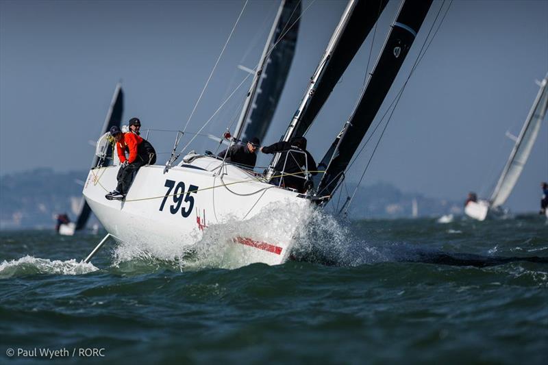 IRC Three was won by Nick Martin's Sun Fast 3600 Diablo - 2023 RORC Easter Challenge photo copyright Paul Wyeth / pwpictures.com taken at Royal Ocean Racing Club and featuring the IRC class