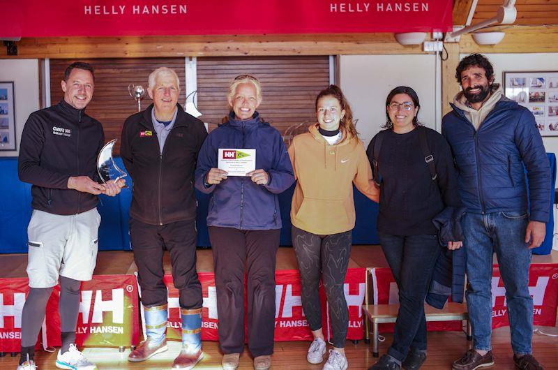 IRC 2 winner Triarchy (Arcona 38, Ollie Reynolds and Faith Burns) - Warsash Spring Series and Championship prizegiving photo copyright Chris Hughes Photography taken at Warsash Sailing Club and featuring the IRC class