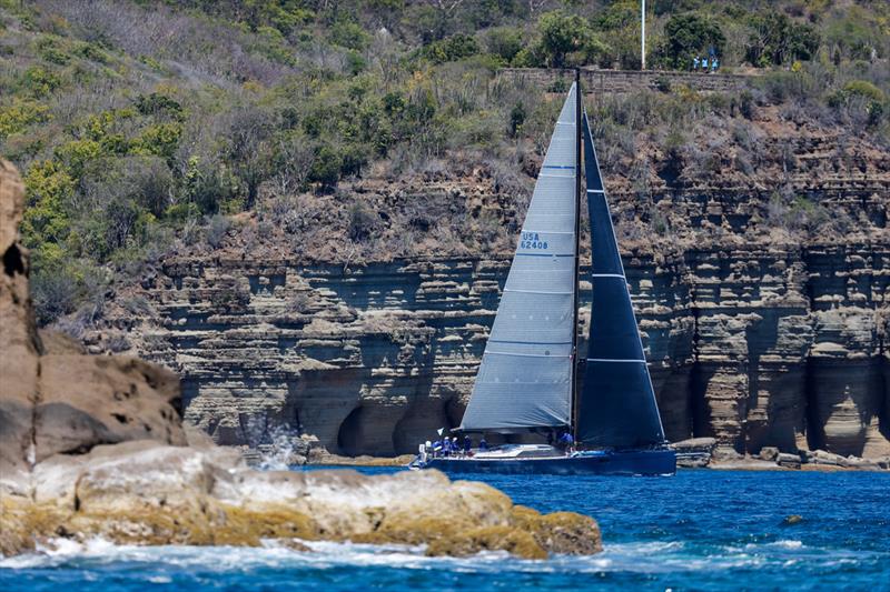 Daniel Gribble & Dean Ziehl's Tripp 65 Prevail (USA) during the Peters & May Round Antigua Race photo copyright Paul Wyeth / www.pwpictures.com taken at Antigua Yacht Club and featuring the IRC class