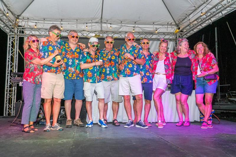 Prizewinners at the Peters & May Round Antigua Race - photo © Visual Echo