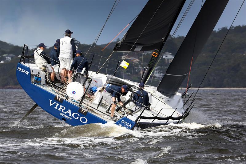 Sail Port Stephens - Virago photo copyright Sail Port Stephens Media Team taken at Newcastle Cruising Yacht Club and featuring the IRC class