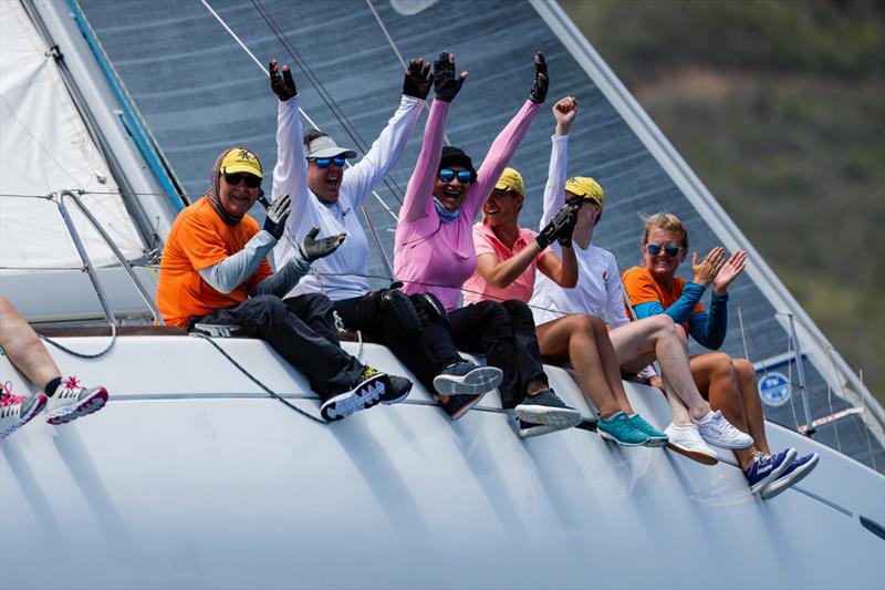 Kali on Locman Italy Women's Race Day 4 at Antigua Sailing Week 2023 photo copyright Paul Wyeth / www.pwpictures.com taken at Antigua Yacht Club and featuring the IRC class