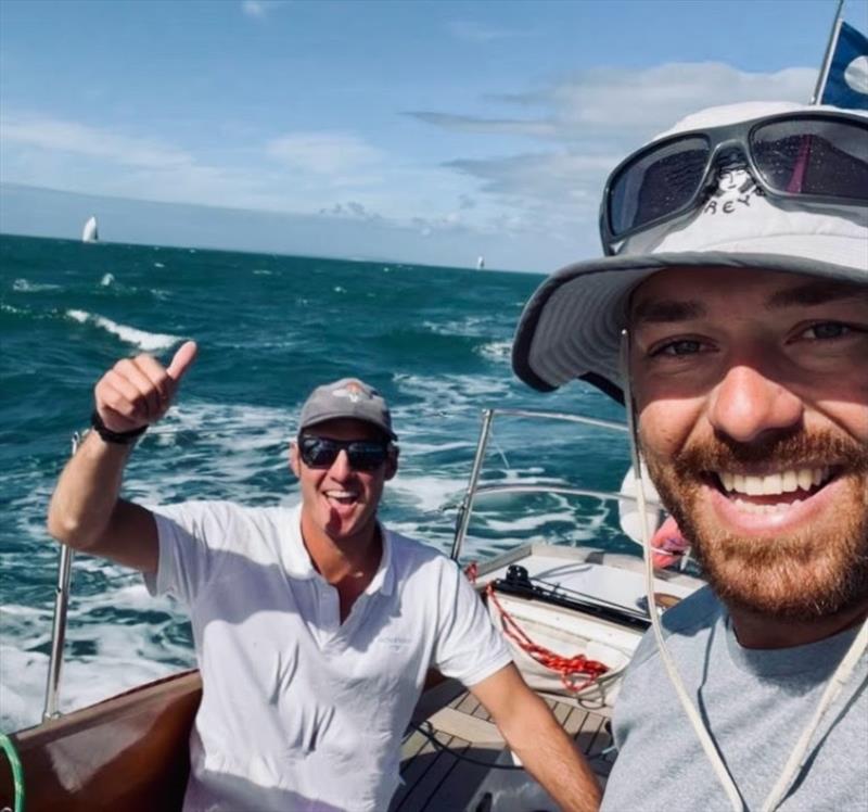 Joph Carter & Robbie Southwell photo copyright Scherzo of Cowes taken at Royal Ocean Racing Club and featuring the IRC class