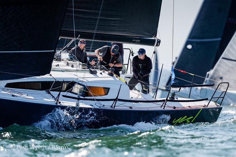 In IRC 2 two race wins for Yes! was enough to secure victory - Champagne Charlie June Regatta sponsored by Charles Heidsieck photo copyright Paul Wyeth / www.pwpictures.com taken at Royal Southern Yacht Club and featuring the IRC class