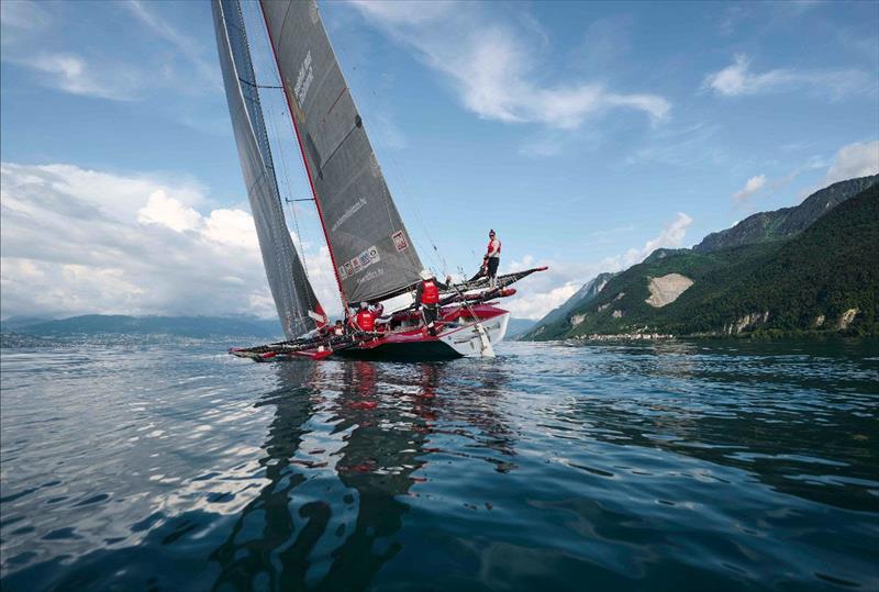 Raffica, the undisputed dominator of the Bol de Vermeil - 84th Bol d'Or Mirabaud photo copyright Loris von Siebenthal taken at Société Nautique de Genève and featuring the IRC class