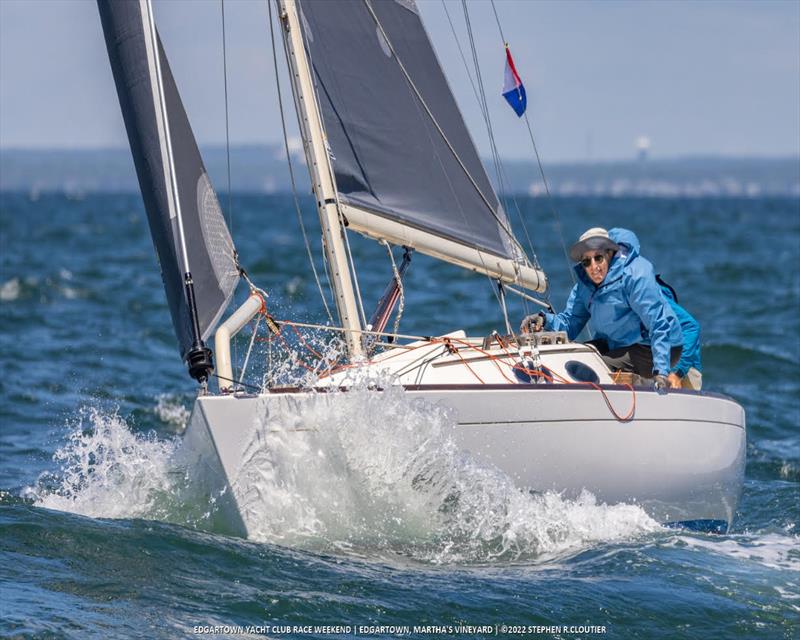 Mo Flam's (Edgartown) Alerion Express 28 Penelope, last year's winner in 'RTS non-spinnaker division, will be back at it again photo copyright Stephen Cloutier taken at Edgartown Yacht Club and featuring the IRC class