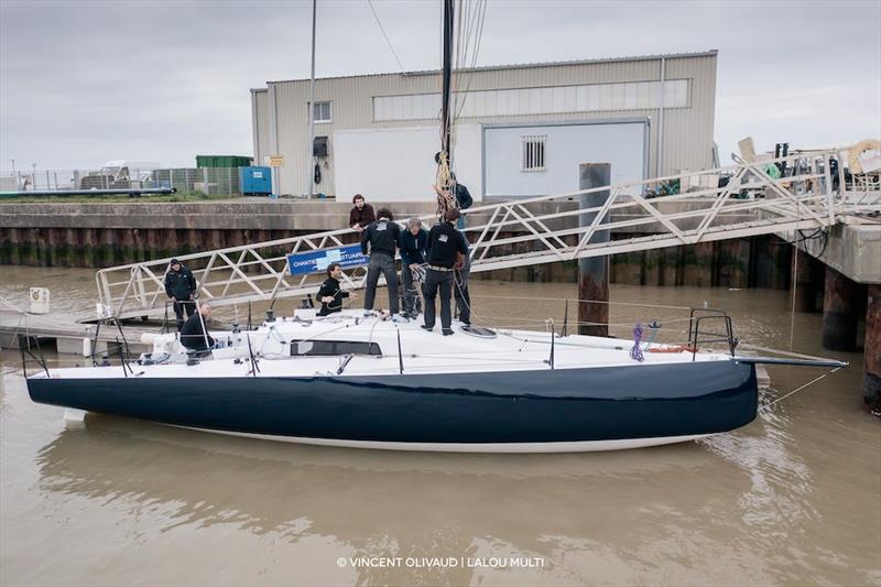 MN 35 Lann Ael photo copyright Vincent Olivaud taken at Royal Ocean Racing Club and featuring the IRC class