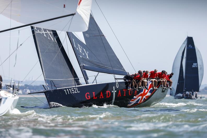 Tony Langley's TP52 Gladiator  at the RORC's IRC National Championships photo copyright Paul Wyeth / www.pwpictures.com taken at Royal Ocean Racing Club and featuring the IRC class