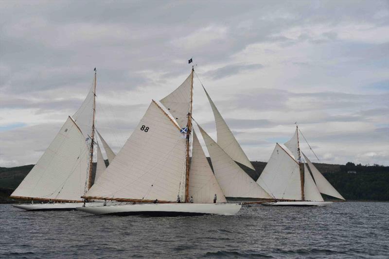 This year's oldest entry pre-dates the first Fastnet Race by 22 years - The 24.88m Moonbeam, a 1903 gaff yawl Fife will compete in  ?IRC One - photo © Benoit Couturier